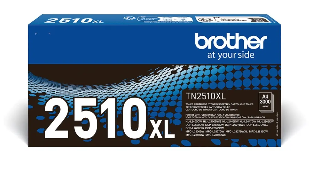 BROTHER TN2510XL TONER BLACK